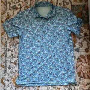 Patterned Vineyard Vines Performance Polo
